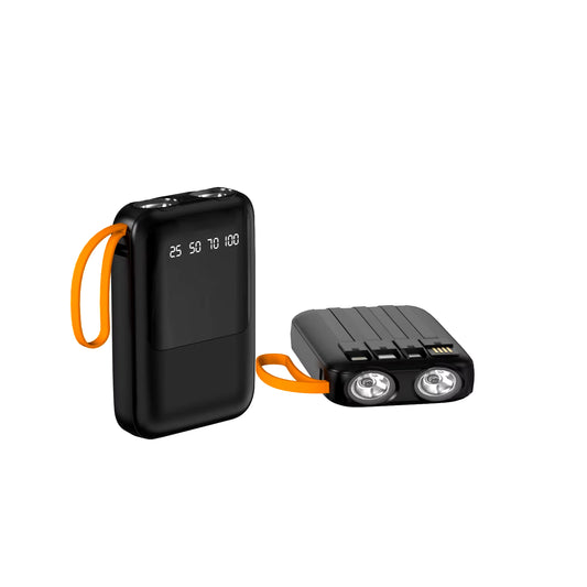 Fast Charging 18650 Power Bank - Portable 4IN1 Battery Charger for iPhone & Xiaomi